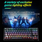HP Omen 16L TG03 Gaming Desktop PC  Intel Ultra 7 265F  RTX 5060 GPU  32GB DDR5 RAM  1TB NVMe SSD  OMEN Hub  Thunderobot Gaming Keyboard Bundle  Black