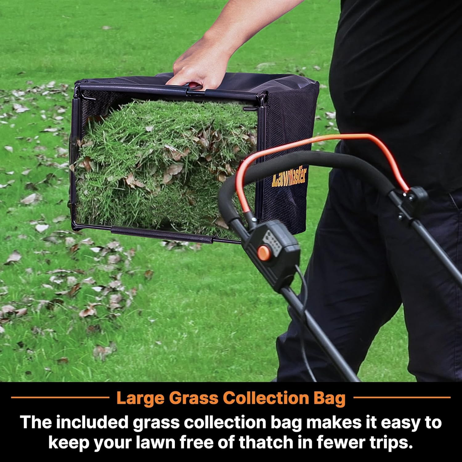 LawnMaster MEB1216K Electric Lawn Mower 16-Inch 12AMP