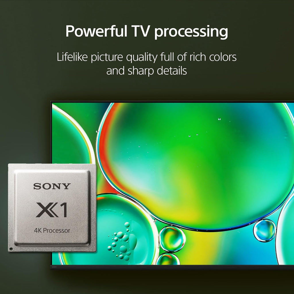 Sony BRAVIA 2 II 43 Inch 4K Ultra HD LED Smart TV with Google TV and Exclusive Features for PlayStation®5 (K-43S20M2)  2025 Model