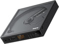 FiiO DM15 Portable Stereo CD Player with True 24Bit R2R DAC  1150mW+1150mW High-Power Output  aptX Adaptive Bluetooth Transmitter  24 Sound Presets  USB/CD HiFi Audio  HD Display (Black)