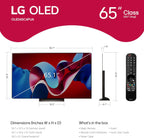 LG 65-Inch Class OLED evo C4 Series Smart TV 4K Processor Flat Screen with Magic Remote AI-Powered with Alexa Built-in (OLED65C4PUA  2024)