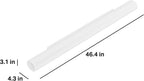 Sonos Arc Ultra Soundbar with Dolby Atmos and Voice Control - 9.1.4 Surround Sound for TV and Music - White