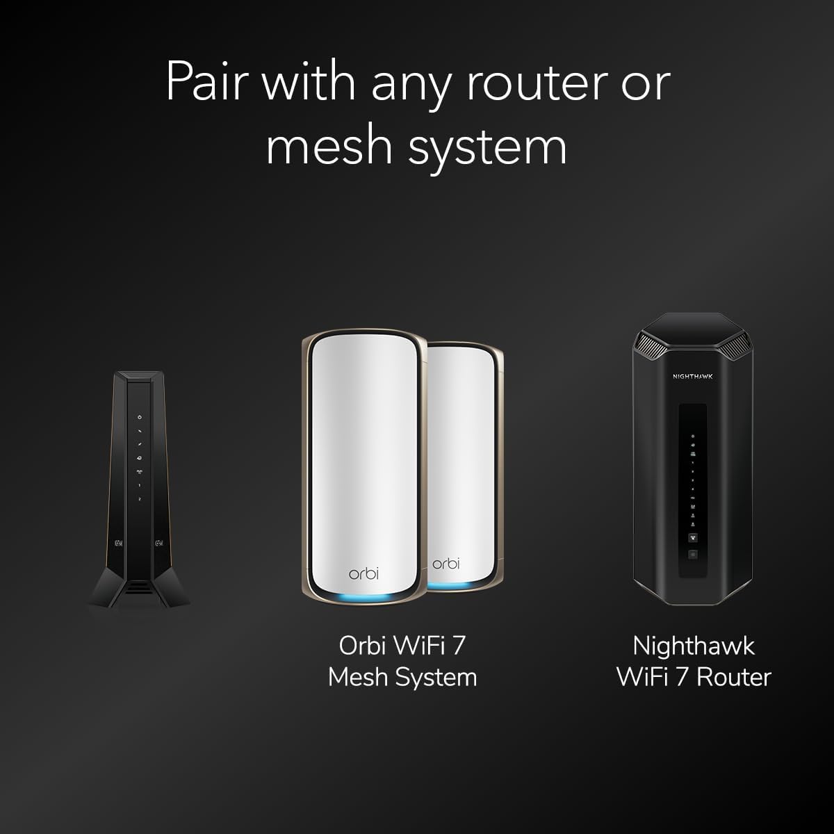 NETGEAR Nighthawk DOCSIS 3.1 Mid/high-Split Cable Modem (CM3000-1AZNAS) – Approved for Today's Fastest Speeds - Works With all Cable Providers  Incl. Xfinity  Spectrum  Cox - Cable Plans up to 2.5Gbps