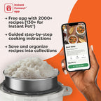 Instant Pot Duo 7-in-1 Electric Pressure Cooker, Slow Cooker, Rice Cooker, Steamer, Sauté, Yogurt Maker, Warmer & Sterilizer, Includes App with Over 800 Recipes, Stainless Steel, 8 Quart