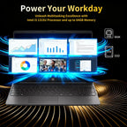 HP 250G-Series Premium Business Laptop - 32GB RAM  1TB SSD  15.6" Full HD Display • 13th Gen Intel i3-1315U CPU (Up to 4.5Ghz)  Numeric Keypad  Wi-Fi 6  Win 11 Pro  Camera  with Accessories