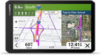 Garmin dezl OTR720  Large 7' GPS Navigator  Custom Truck Routing  Satellite Imagery  Wind Speed  Community-Shared Loading Docks & Parking Availability