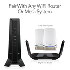NETGEAR Nighthawk Multi-Gig Cable Modem for Xfinity Voice (CM2050V) – for Cable Plans up to 2.5Gbps - DOCSIS 3.1-2 Phone Lines