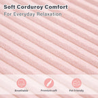Folding Sofa Bed with Pillow, Convertible Sleeper Chair, Comfy Floor Futon Couch Mattress Lounge Sofa for Adults Portable Fold Out Chair Bed for Living Room Bedroom, Single, Pink
