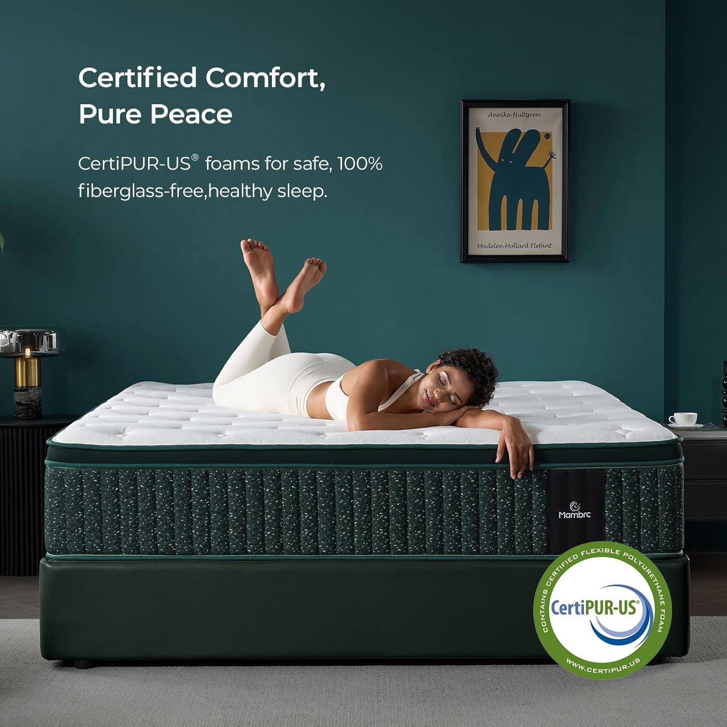 14 Inch Queen Hybrid Mattress – Medium Firm, Cooling Gel Memory Foam & Zoned Pocket Coils – Supportive Comfort, Motion Isolation & Pressure Relief
