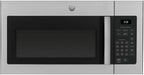 GE JVM3160RFSS 30" OTR Microwave, 1.6 cu ft, 1000W, 300 CFM Hood Vent, LED Lighting, Auto Defrost, Easy Mount Install, Stainless Steel