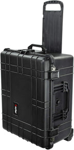 Eylar XL 23.75" Protective Roller Camera Hard Case for Cameras  Drones  Tools  and AV Equipment with IP67 Waterproof  Shock Resistant  and Customizable Foam Inserts (Black)