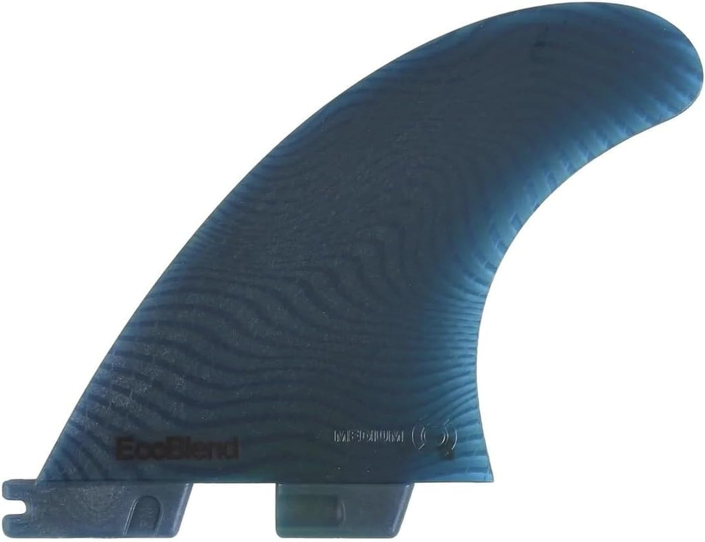 FCS II Performer Neo Glass Medium Tri Fin Set | Designed for Speed, Control, & Flow - Ideal for Diverse Surf Conditions, Adaptable & Consistent