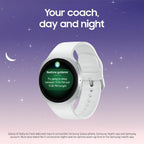 Samsung Galaxy Watch 8 (2025) 44mm Bluetooth Smartwatch  Cushion Design  Fitness Tracker  Sleep Coaching  Running Coach  Energy Score  Heart Rate Tracking  Graphite US Version  2 Yr Warranty