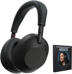 Sony WH-1000XM6 The Best Noise Canceling Wireless Headphones  HD NC Processor QN3  12 Microphones  Adaptive NC Optimizer  Mastered by Engineers  Studio-Quality  30-Hour Battery with Deco Guide Bundle