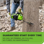 Greenworks 40V HP 18" BL Chainsaw Kit with 5.0Ah HP Battery and 5A Rapid Charger