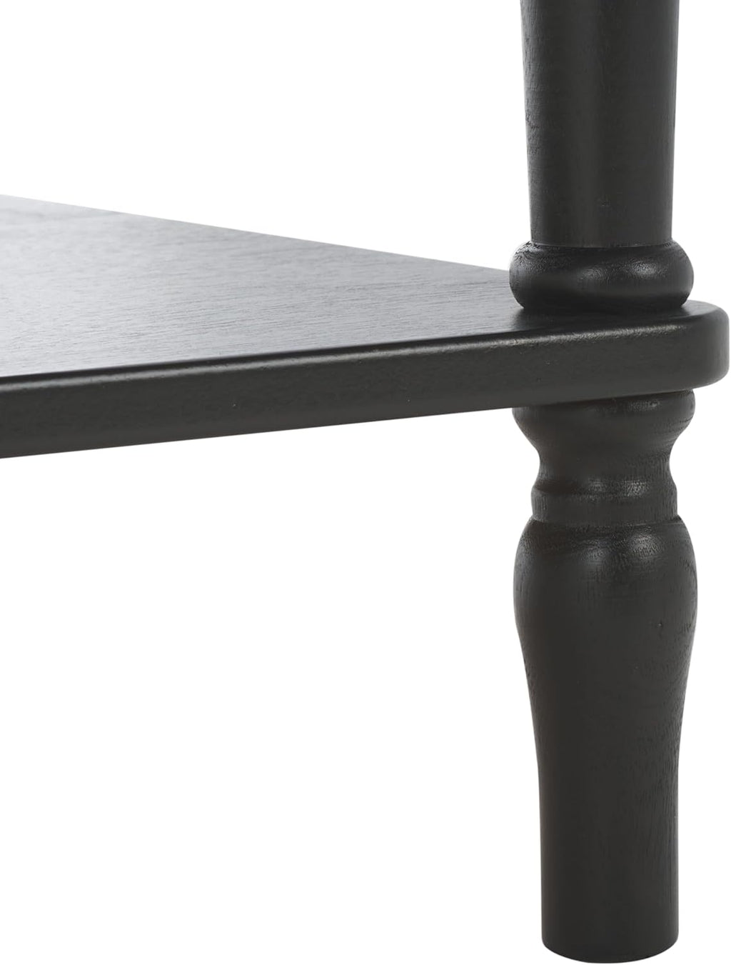 SAFAVIEH Home Collection Haven Matte Black Coffee Table