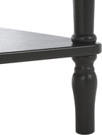 SAFAVIEH Home Collection Haven Matte Black Coffee Table