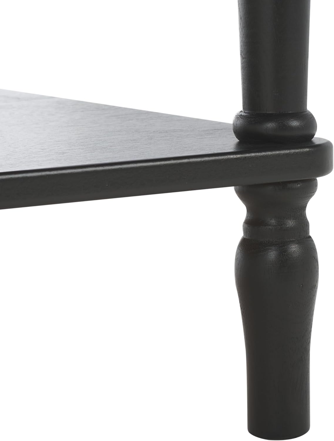 SAFAVIEH Home Collection Haven Matte Black Coffee Table