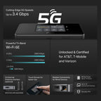 TP-Link 5G Mobile Hotspot M8550 | Tri-Band AXE3600 Wi-Fi 6E Portable Wi-Fi Router for Travel | Two-Modes in One | Support Up to 32 Devices | Nano SIM Card Slot | Support AT&T  T-Mobile  Verizon