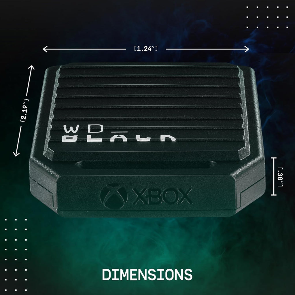WD_Black 1TB C50 Storage Expansion Card  Officially Licensed for Xbox – Quick Resume  Plug & Play  NVMe SSD Expansion for Xbox Series X|S Gaming Consoles - WDBMPH0010BNC-WCSN