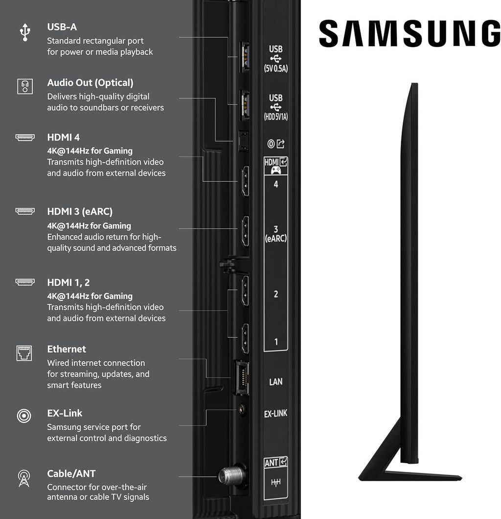 Samsung 85-Inch Class Neo QLED 4K QN80F Series  Vision AI  Mini LED Smart TV (2025 Model  85QN80F) Neo Quantum HDR  Object Tracking Sound Lite w/Dolby Atmos  NQ4 AI Gen2 Processor  Alexa Built-in