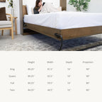 Wilding Wallbeds Murphy Bed Mechanism Hardware Kit (Universal Size Fits King, Queen, Full, & Twin) Spring Lift, Heavy Duty Powder-Coated Steel Vertical Wall Mount, DIY Wallbed, Supports Up to 2,000lbs