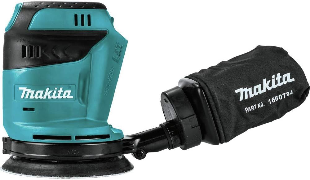 Makita XOB01Z 18V LXT® Lithium-Ion Cordless 5" Random Orbit Sander, Tool Only
