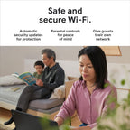 Google Nest WiFi Pro - Wi-Fi 6E - Reliable Home Wi-Fi System with Fast Speed and Whole Home Coverage - Mesh Router - Non-Retail Packaging - 3 Pack - Snow