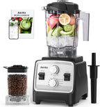 Aeitto Blenders for Kitchen with 1800W Motor, 68Oz. Large Capacity, 2-in-1 Blender & Grinder Combo, BPA-Free Countertop Professional Blender for Smoothies, Ice Crush, Frozen Drinks, Silver