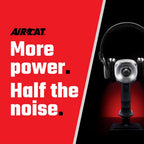 AIRCAT Pneumatic Tools 6280 .75 HP Angle Die Grinder with Spindle Lock 18,000 RPM