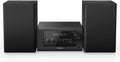 Panasonic Compact Stereo System with CD Player  Bluetooth  FM Radio and USB with Bass and Treble Control  80W Stereo System for Home with Remote Control - SC-PM700PP-K (Black)