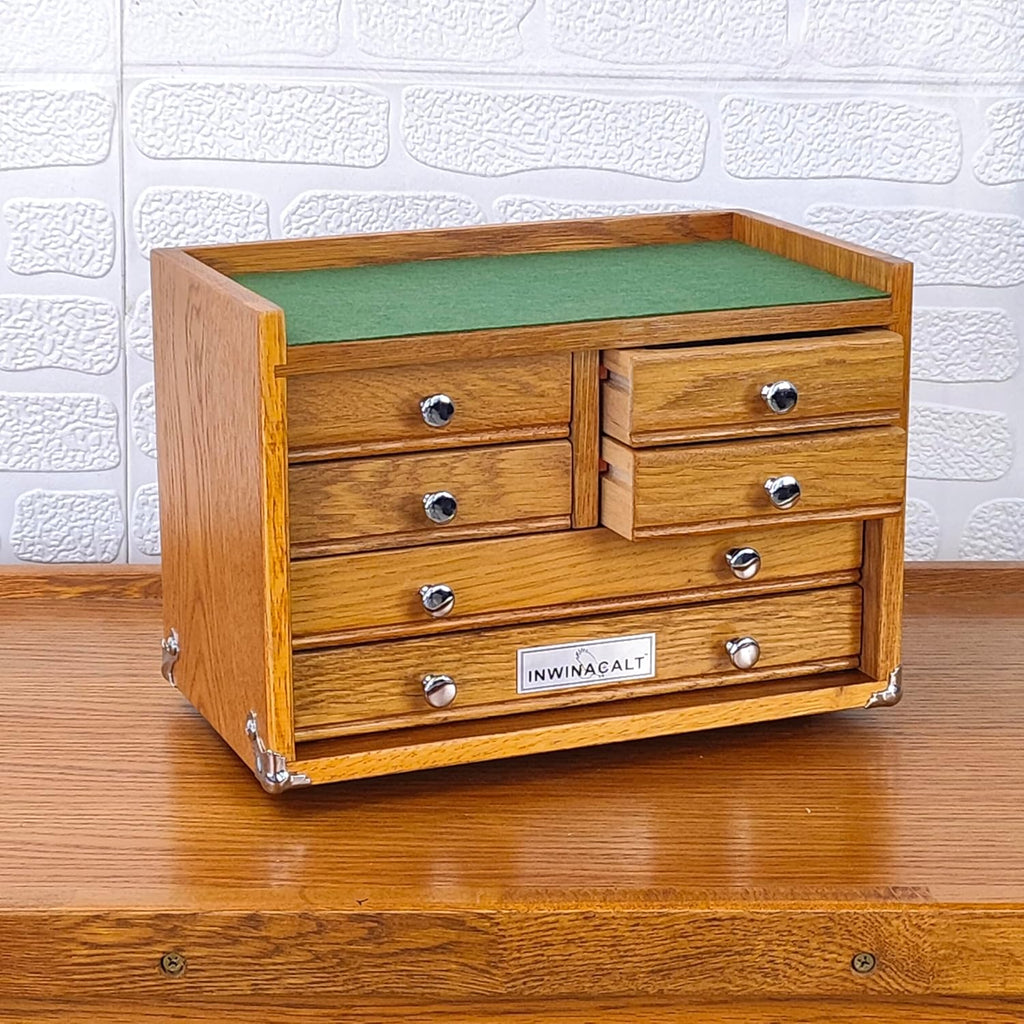 Red Oak 6 Drawers Mid-Riser, FT0206