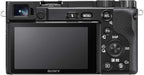 Sony ILCE6100KB Alpha 6100 Mirrorless 4K Video Camera with E PZ 16-50mm Lens - Black