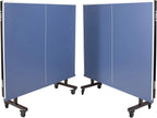 Inside Professional MDF Indoor Ping Pong Table with Quick Clamp Table Tennis Net and Post Set - 10 Minute Easy Assembly - Tournament Quality - Foldable with Single Player Playback Mode