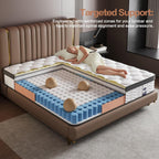 Queen Mattress,14 Inch Queen Size Mattresses in a Box, Memory Foam Mattress for Pressure Relief & Cool Sleep,CertiPUR-US Certified,Safe Foams & Fabric,Non-Fiberglass,Medium Firm,80" x 60"