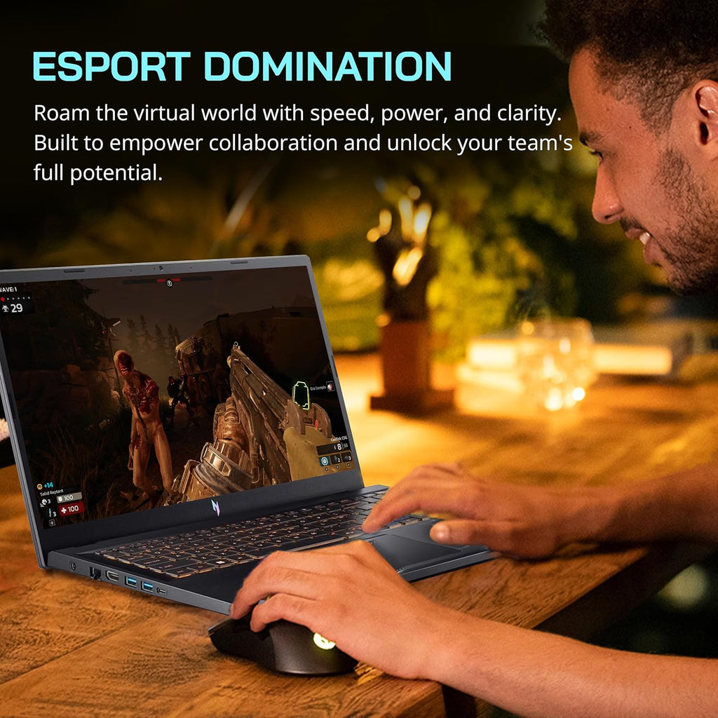 acer Nitro V 15.6" FHD IPS 165Hz Gaming Laptop  Intel Core i5-13420H  NVIDIA GeForce RTX 5050 8GB GDDR7  32GB RAM  1TB SSD  Backlight Keyboard  Wi-Fi 6  Win 11 Pro  Black  1TB Docking Station Set