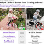 RoyalBaby Girls Bike, Stargirl EZ Kids Bike Balance and Pedal Bicycle with Basket and Dual Handbrake, 12 14 16 18 Inch Toddlers to Big Kids 3-8 Years, Multiple Colors