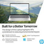 HP Touchscreen 15.6" FHD Business Laptop Computer | 2026 Edition | AMD Ryzen 5 (Up to 4.3GHz) | 8GB DDR5 RAM  256GB PCIe SSD | AI Copilot Key | Windows 11 with Office 365 for The Web • w/o Mouse