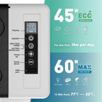 EUHOMY 12 Volt Refrigerator, 19QT(18L) Compressor Electric Cooler APP Control, Car Fridge -4℉~68℉, Portable Refrigerator 12/24V DC 100-240V AC, Portable Freezer for Camping, Travel, Boat