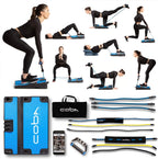 CoBa GLUTE Trainer - Full Home Workout System, Core & Booty Exercise Machine, Resistance Band Full Body Trainer