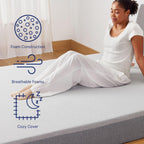 Casper Sleep Element King Mattress - Medium Feel - Motion Isolation - Breathable, Cooling Memory Foam - 100-Night Trial - CertiPUR-US