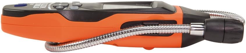 Klein Tools ET120 Gas Leak Detector, Combustible Gas Leak Tester with 18-Inch Gooseneck Has Range 50-10,000 ppm, Includes Pouch, Batteries