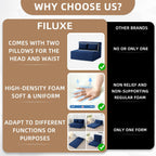 FILUXE Folding Sofa Bed | Convertible Sleeper Chair Bed for Adults, Fold Out Chair to Bed Linen Futon Chair with Pillow, for Home Dorm Apartment RV Living Room, Standard Size, Navy Blue