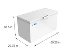 60 in. Commercial Chest Freezer 16 Cu ft.