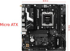 ASRock B850M-X R2.0 Micro-ATX AM5 Motherboard, AMD Ryzen 9000/8000/7000 Support, DDR5 8200+ OC, PCIe 5.0, 2.5G LAN, 6+1+1 Power Phase, BIOS Flashback