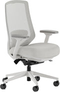 Branch Ergonomic Chair Pro - Mesh Office Chair with 14 Points of Adjustment - Height, Depth & Tilt Adjustable - 5D Armrests - Forward Tilt, Smooth Recline, and Lumbar Support - Mineral
