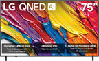 LG 75-Inch Class QNED AI 4K QNED82A Series Smart TV w/AI Sound  HDR10  4K Super Upscaling  Filmmaker Mode  Wow Orchestra  Alexa Built-in (75QNED82AUA  2025)