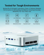 ACEMAGIC Mini Pc Windows 11 Pro  AMD Ryzen 4300U Processor up to 3.7 GHz Mini Computers  16GB DDR4 256GB SSD  4K Triple Display WiFi5 BT4.2 VESA Micro Small Pc for Business and Home  Mini Desktop