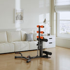 Deep Squat Machine, Adjustable Glutes Trainer Machine, Core & Abs for Low Impact Lower Body Workouts, Home Gym Push-Up Exercises, Easy to Assemble, 350Lbs Weight Capacity
