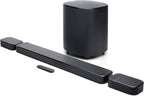 JBL Bar 700MK2-7.1 Channel soundbar System with Detachable Speakers and Dolby Atmos  780W max Output Power and a 10" Wireless subwoofer  Works with Voice Assistant-Enabled Speakers (Black)